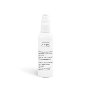Ziaja PRO Programy pielęgnacyjne Ultralekki krem do twarzy SPF 50+ UVA/UVB 90 ml