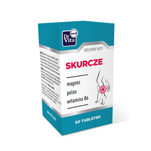 Dr Vita Skurcze Magnez + Potas + Witamina B6 suplement diety 50 tabletek