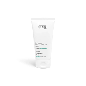 Ziaja PRO Program oczyszczający Duo peeling papaina + kwasy AHA pH 4.0 200 ml