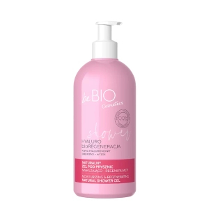 beBIO żel pod prysznic HYALURO bioREGENERACJA nawilżająco – regenerujący 350ml